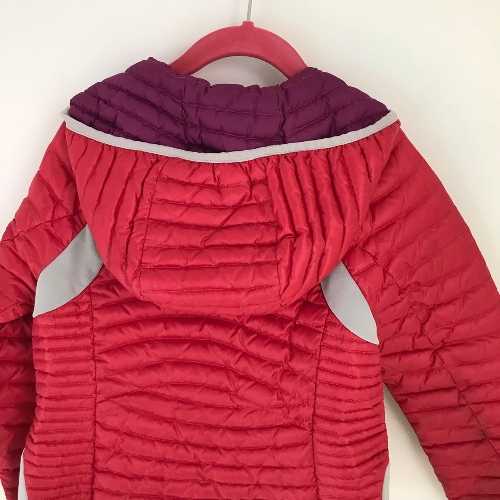 Girl’s EddieBauer MicroTherm down jacket.